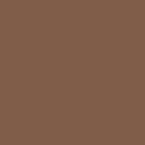 Cocoa Bean entry door finish