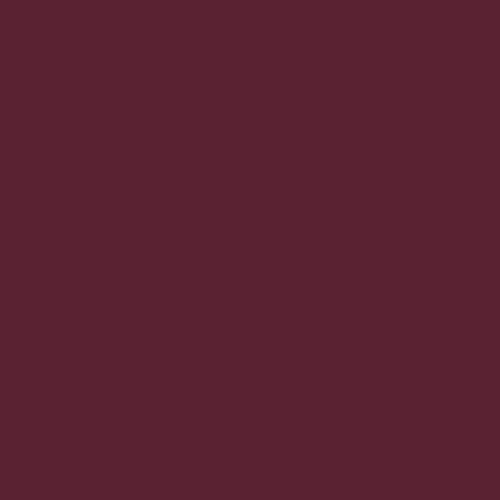 Cranberry entry door finish