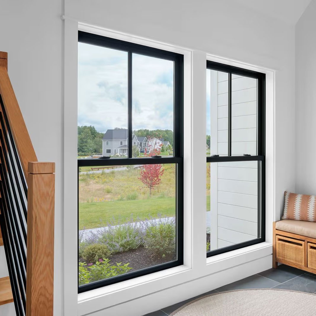 Double-hung window installation