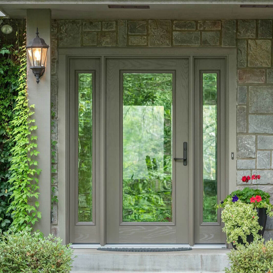 Ensemble entry door installation