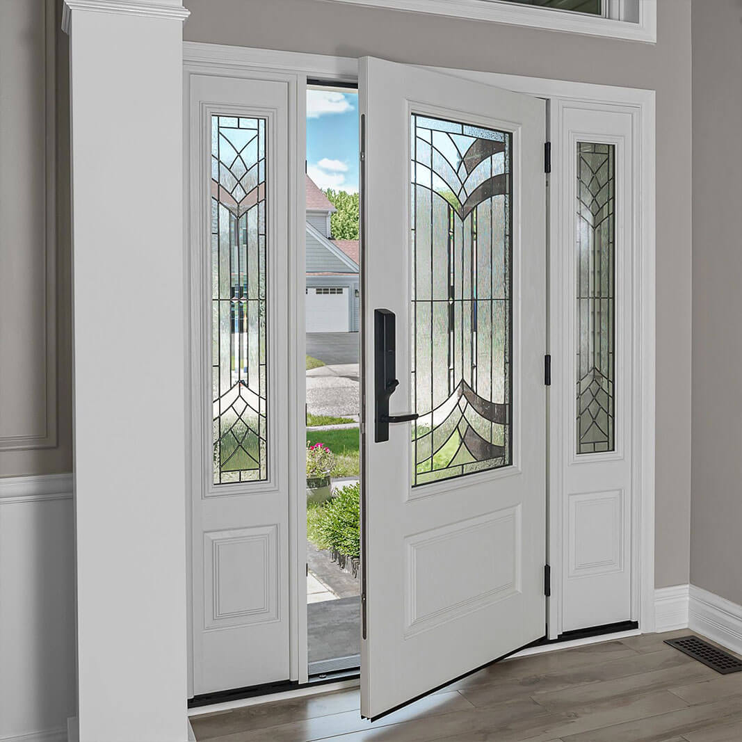 Ensemble entry door installation