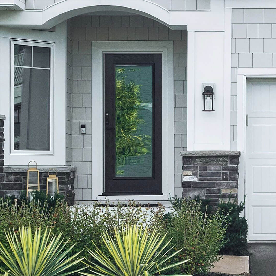 Ensemble entry door installation