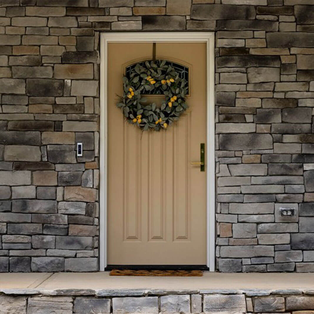 Ensemble entry door installation