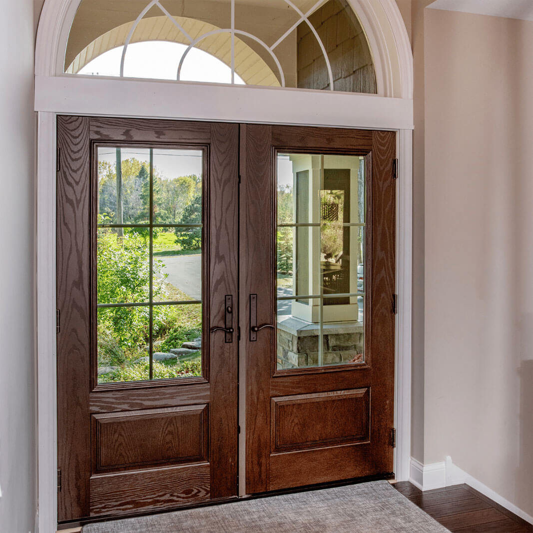 Ensemble entry door installation