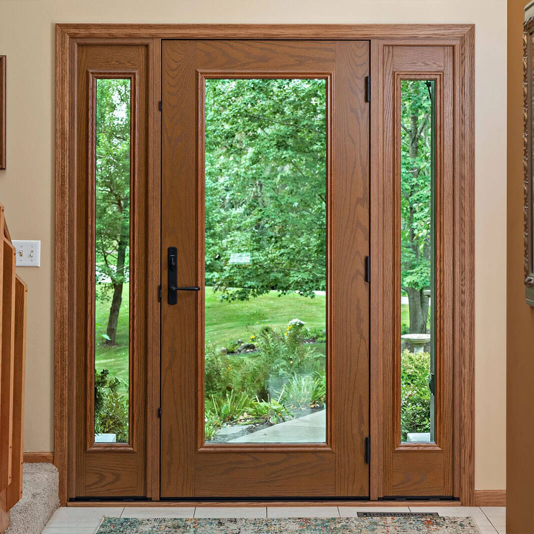 Ensemble entry door installation