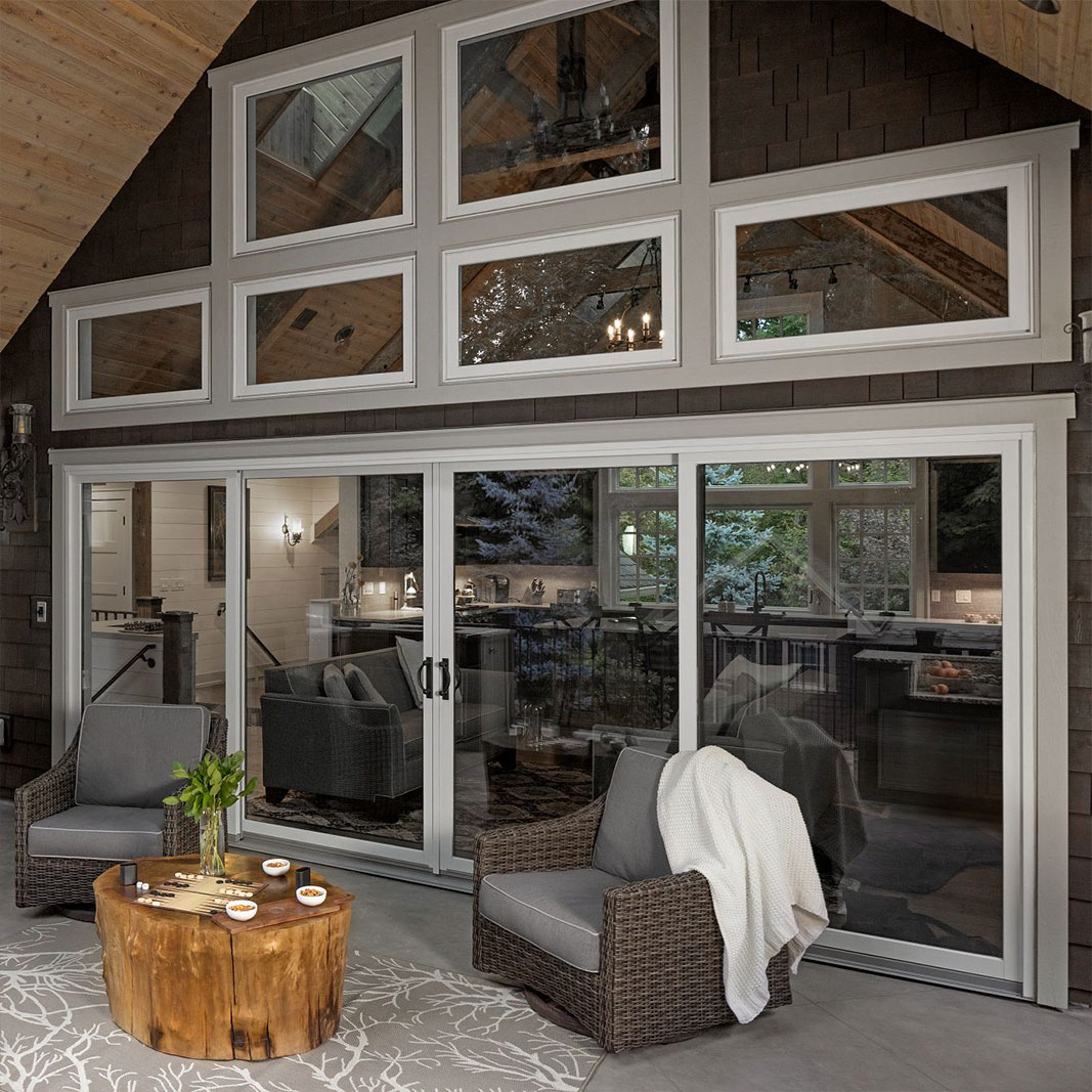 Picture window installation