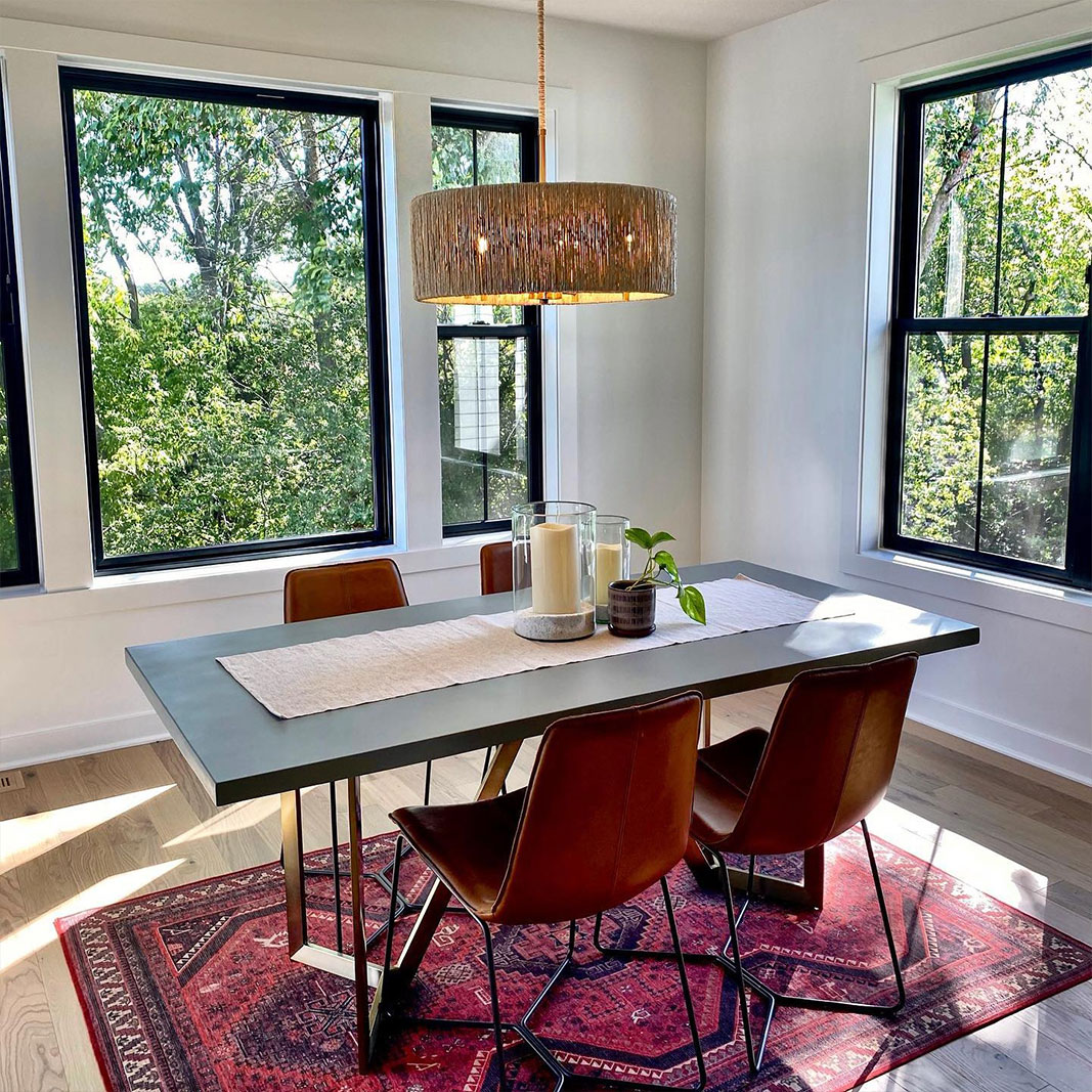 Picture window installation