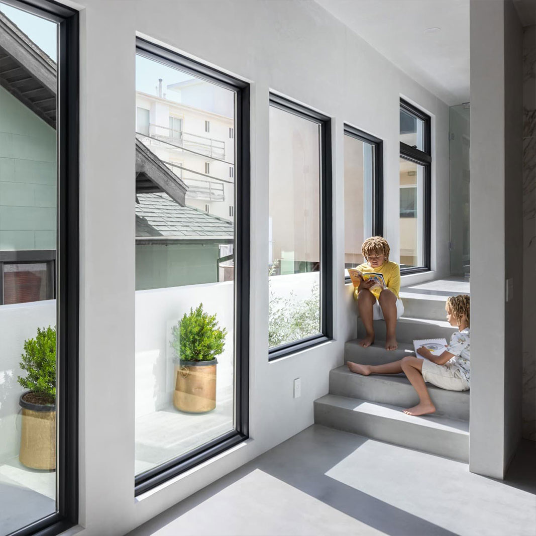 Picture window installation