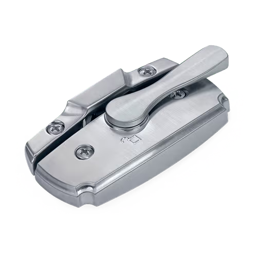 Brushed Chrome window hardware finish