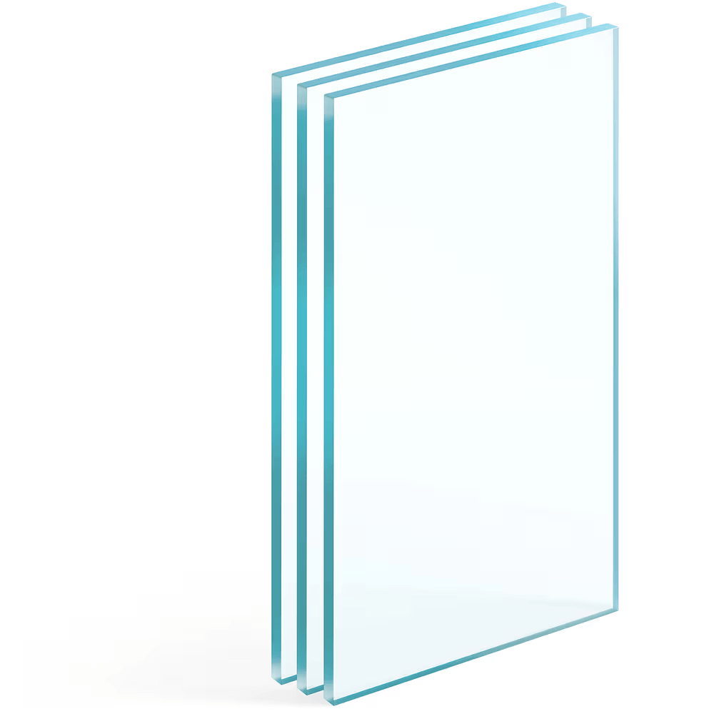 Triple-pane glass illustration