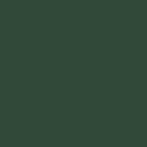 Forest Green window finish