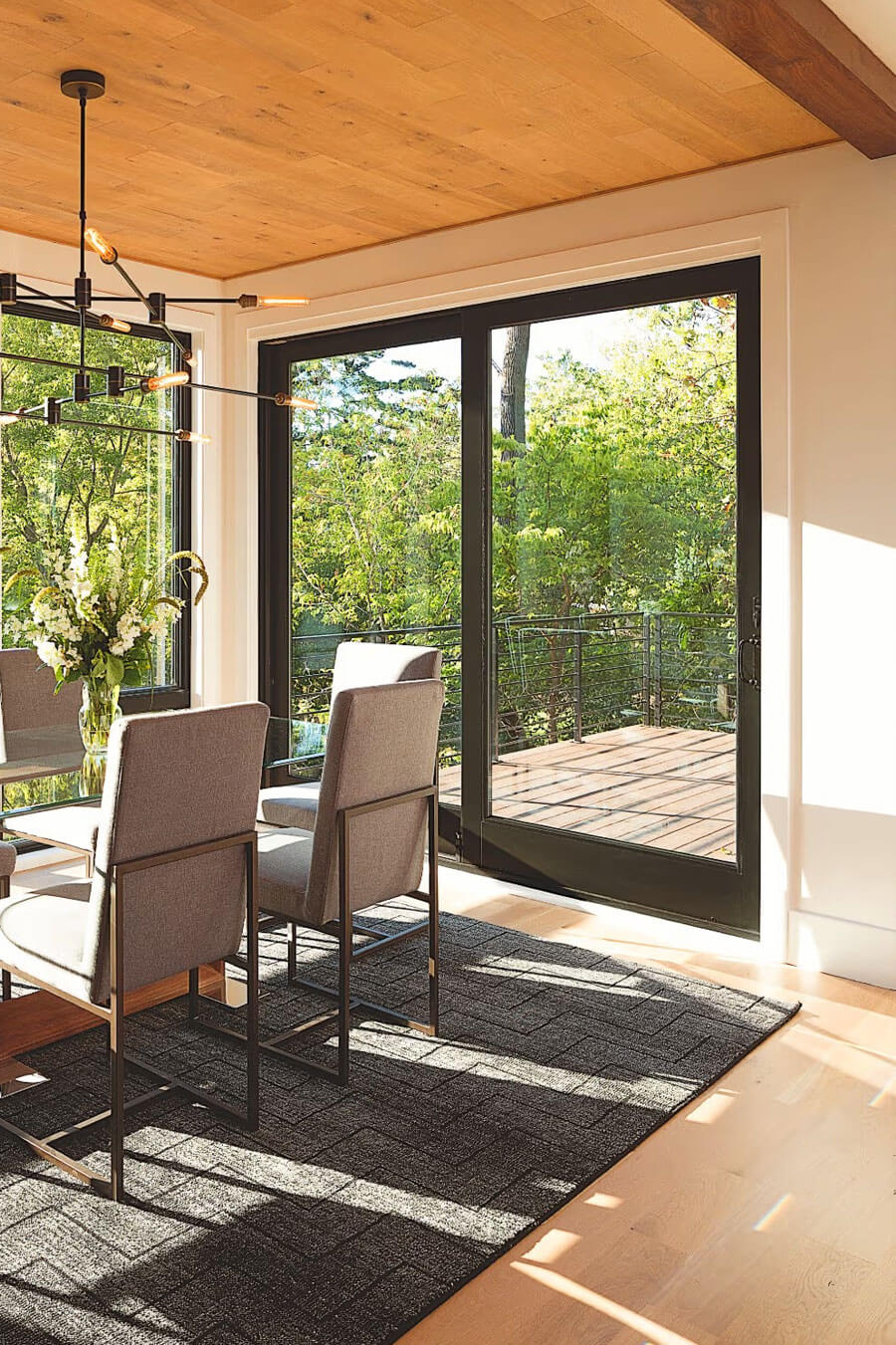 A-Series patio door in a home